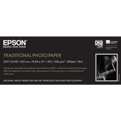 Epson Pap Photo Traditionnel 300g 17" x 15m