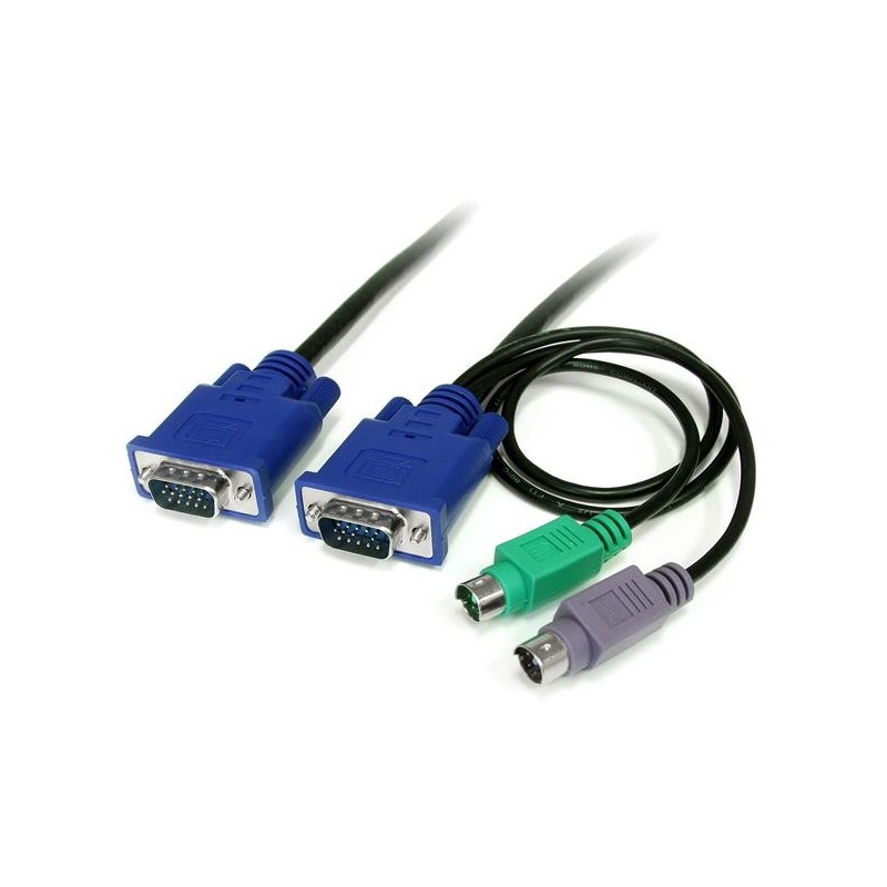 StarTech.com Câble pour Switch KVM VGA avec PS 2 3 en 1 - 1.80m