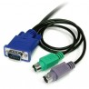 StarTech.com Câble pour Switch KVM VGA avec PS 2 3 en 1 - 1.80m