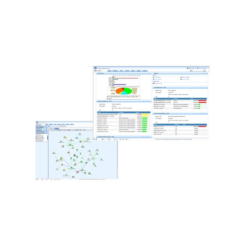 HPE IMC Standard Software Platform Gestion de réseau