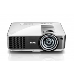 BenQ MX819ST vidéo-projecteur Projecteur à focale courte 3000 ANSI lumens DLP XGA (1024x768) Compatibilité 3D Noir, Argent