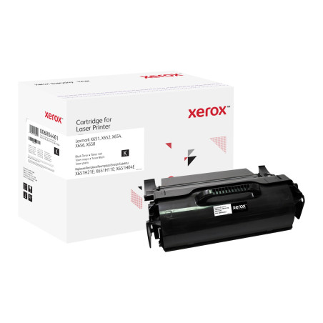 Everyday Toner Noir compatible avec Lexmark X651H21E X651H11E X651H04E, Grande capacité