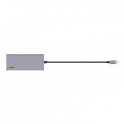 Belkin INC009BTSGY station d'accueil USB Type-C Argent