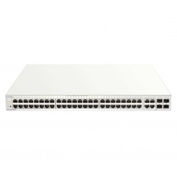 D-Link DBS-2000-52MP commutateur réseau Géré L2 Gigabit Ethernet (10 100 1000) Connexion Ethernet, supportant l'alimentation