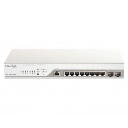 D-Link DBS-2000-10MP commutateur réseau Géré L2 Gigabit Ethernet (10 100 1000) Connexion Ethernet, supportant l'alimentation