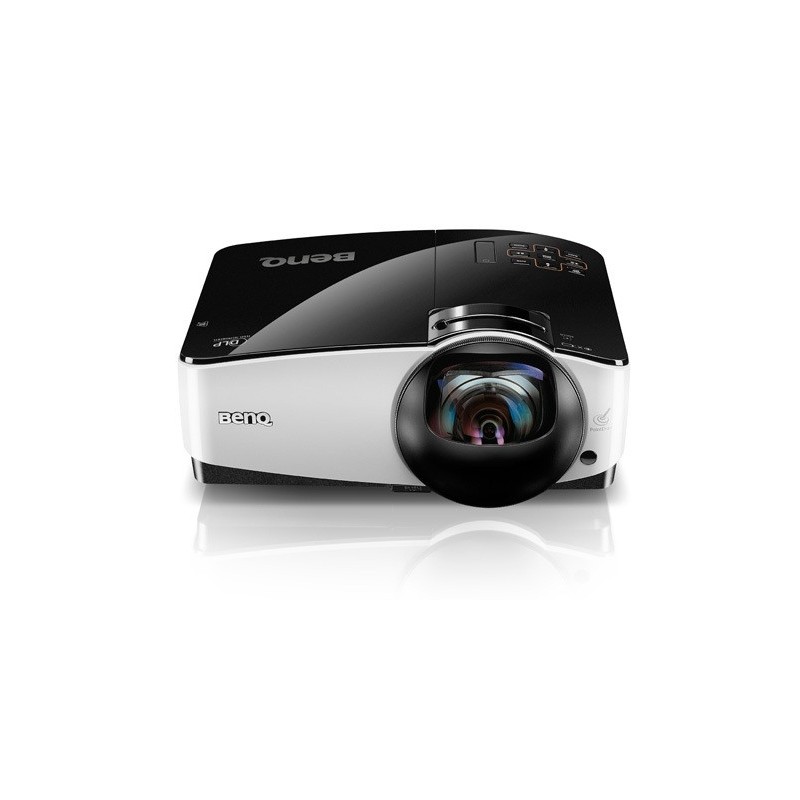 BenQ MW860USTi vidéo-projecteur 3000 ANSI lumens DLP WXGA (1280x800) Noir, Blanc