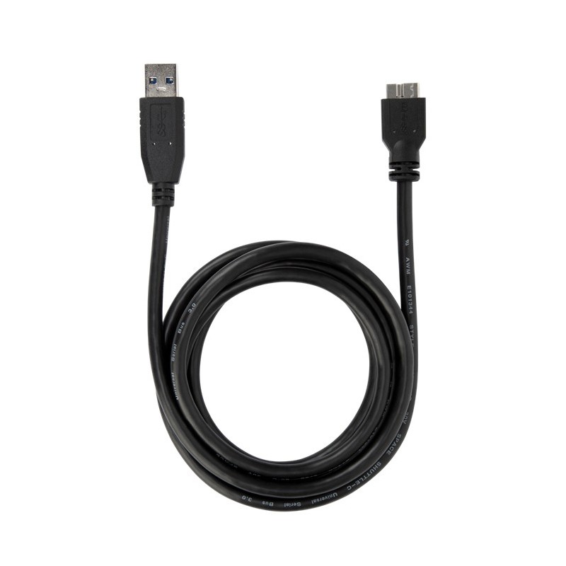 Targus ACC1005EUZ câble USB 1,8 m USB 3.2 Gen 1 (3.1 Gen 1) USB A Micro-USB B Noir