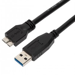 Targus ACC1005EUZ câble USB 1,8 m USB 3.2 Gen 1 (3.1 Gen 1) USB A Micro-USB B Noir