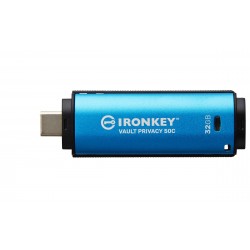 Kingston Technology IronKey 32 Go USB-C Vault Privacy 50C chiffrée AES-256, FIPS 197