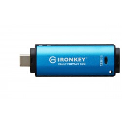 Kingston Technology IronKey 128 Go USB-C Vault Privacy 50C chiffrée AES-256, FIPS 197