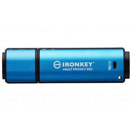 Kingston Technology IronKey 16 Go USB-C Vault Privacy 50C chiffrée AES-256, FIPS 197