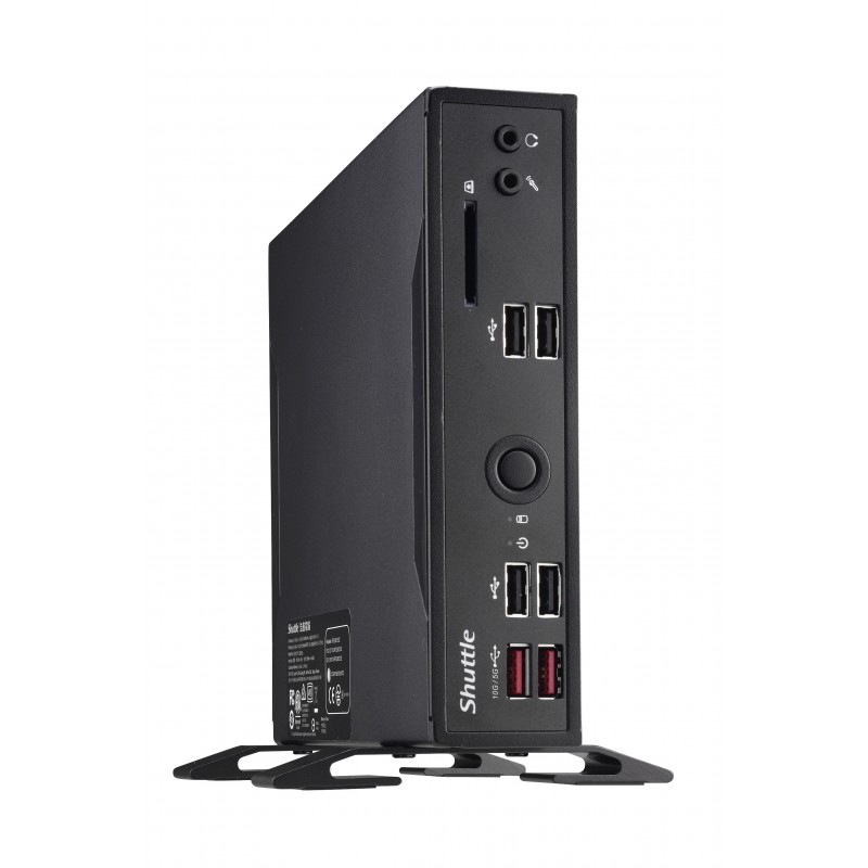 Shuttle XPC slim Barebone DS20U3V2, i3-10110U, 2x LAN (1xGbit, 1x 2.5Gbit), 1xCOM, 1xHDMI, 1xDP, fanless, fonctionnement