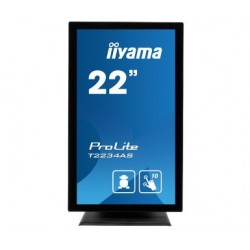 iiyama ProLite T2234AS-B1 écran plat de PC 54,6 cm (21.5") 1920 x 1080 pixels Full HD Écran tactile Multi-utilisateur Noir