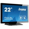 iiyama ProLite T2234AS-B1 écran plat de PC 54,6 cm (21.5") 1920 x 1080 pixels Full HD Écran tactile Multi-utilisateur Noir