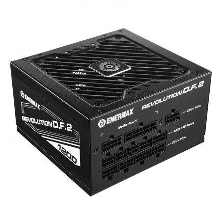 Enermax REVOLUTION D.F. 2 unité d'alimentation d'énergie 1200 W 20+4 pin ATX Noir