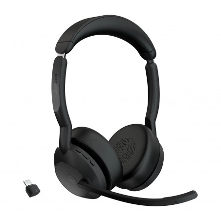 Jabra 25599-999-899 écouteur casque Sans fil Arceau Bureau Centre d'appels Bluetooth Socle de chargement Noir