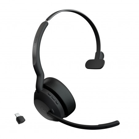 Jabra 25599-899-899 écouteur casque Sans fil Arceau Bureau Centre d'appels Bluetooth Noir