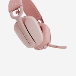 Logitech Zone Vibe 100 Casque Sans fil Arceau Appels Musique Bluetooth Rose