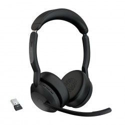 Jabra 25599-989-999 écouteur casque Sans fil Arceau Bureau Centre d'appels Bluetooth Socle de chargement Noir