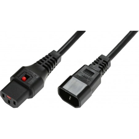 Microconnect PC1021 câble électrique Noir 2 m Coupleur C13 Coupleur C14