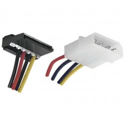 Générique ECF-147553 câble SATA 0,15 m Molex (4-pin) Multicolore