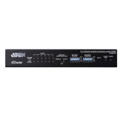 ATEN Interface audio Dante 6 x 6 avec HDMI