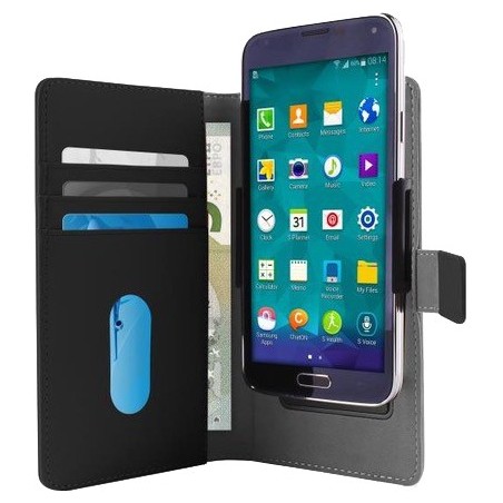 BIG BEN PUROETUIUNIVXLB coque de protection pour téléphones portables 15,2 cm (6") Étui avec portefeuille Noir