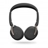 Jabra Evolve2 65 Flex Casque Avec fil &sans fil Arceau Bureau Centre d'appels Bluetooth Noir