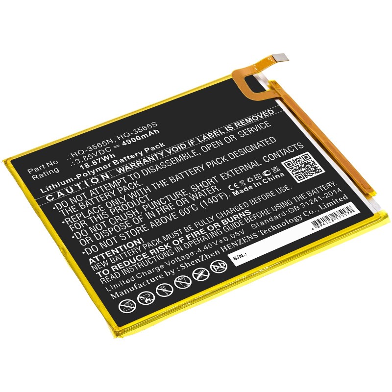 DLH GS-BT4849 Pièce de rechange et accessoire pour tablette Batterie