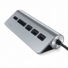 Satechi ST-TCHCRM station d'accueil USB 3.2 Gen 1 (3.1 Gen 1) Type-C Gris