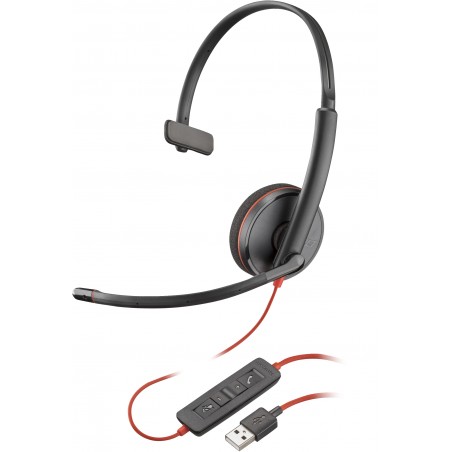 POLY Micro-casque Blackwire C3210 USB-A noir (lot)