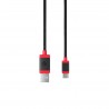 CHERRY JA-0600-0 câble USB 1,5 m USB 2.0 USB A USB C Noir