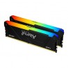 Kingston Technology FURY 32GB 2666MT s DDR4 CL16 DIMM (Kits de 2) Beast RGB