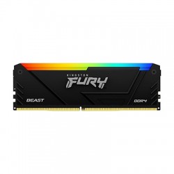 Kingston Technology FURY 32GB 2666MT s DDR4 CL16 DIMM (Kits de 2) Beast RGB