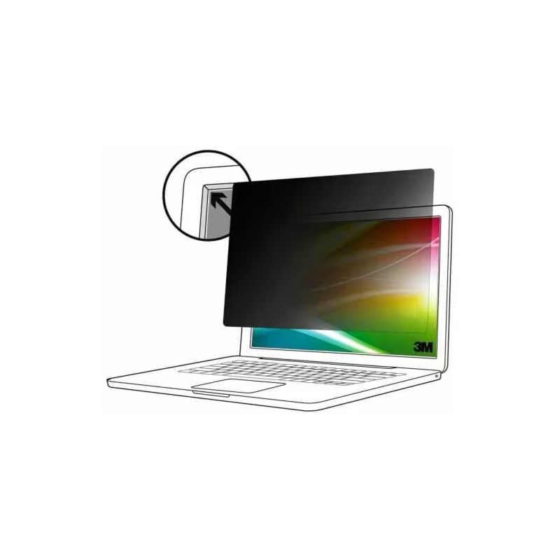 3M Filtre de confidentialité Bright Screen pour Apple® MacBook Pro® 14 M1-M2, 16 10, BPNAP003