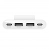 Belkin BUZ001bt2MWHB7 USB Type-C Blanc