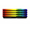 Kingston Technology FURY Beast 128 Go 5600 MT s DDR5 CL40 DIMM (Kits de 4) RGB XMP