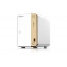 QNAP TS-262 NAS Tower Ethernet LAN Or, Blanc N4505