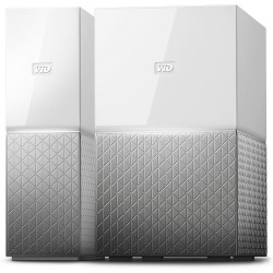 Western Digital MY CLOUD HOME Duo dispositif de stockage cloud personnel 6 To Ethernet LAN Argent, Blanc