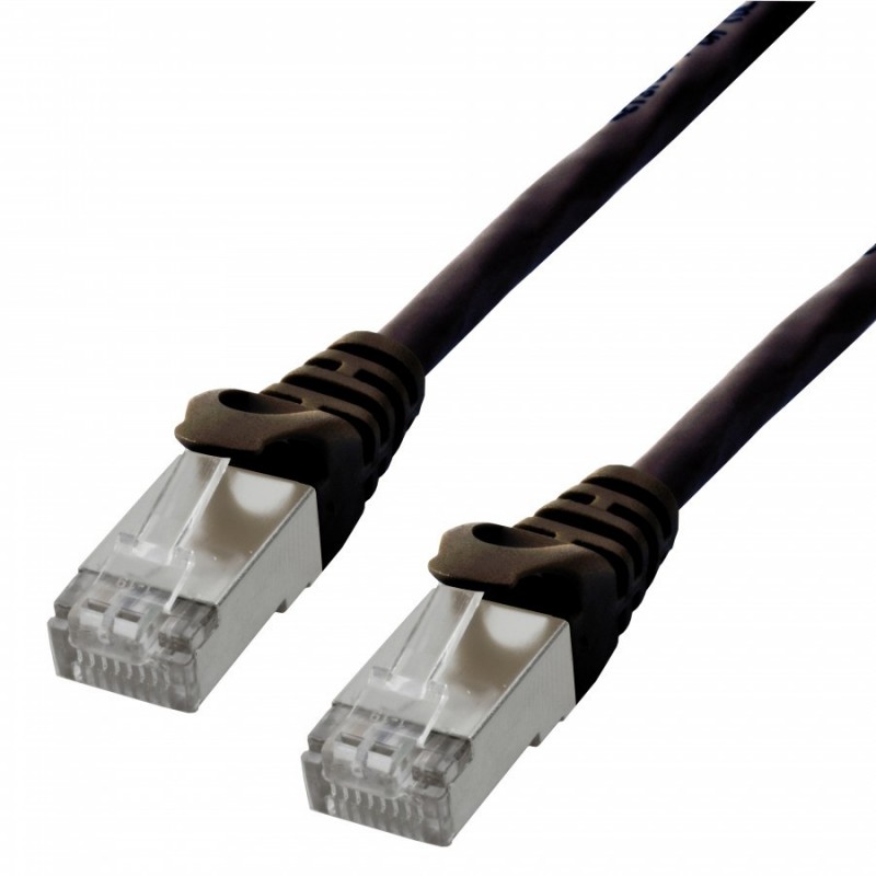 MCL FTP6-20M N câble de réseau Noir Cat6 F UTP (FTP)