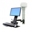 Ergotron 200 Series Combo Arm 61 cm (24") Noir Mur