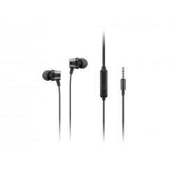 Lenovo 4XD1J77352 écouteur casque Avec fil Ecouteurs Bureau Centre d'appels Noir