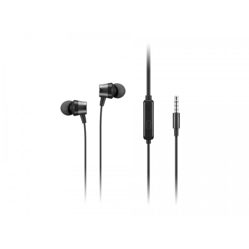 Lenovo 4XD1J77352 écouteur casque Avec fil Ecouteurs Bureau Centre d'appels Noir