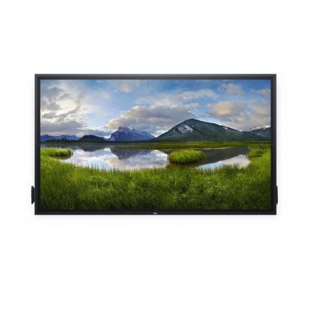 DELL P8624QT Écran plat interactif 2,17 m (85.6") LCD 350 cd m² 4K Ultra HD Noir Écran tactile