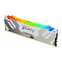 Kingston Technology FURY 32 Go 7200 MT s DDR5 CL38 DIMM (Kits de 2) Renegade RGB Blanc XMP