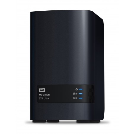 Western Digital My Cloud EX2 Ultra NAS Bureau Ethernet LAN Noir Armada 385