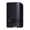 Western Digital My Cloud EX2 Ultra NAS Bureau Ethernet LAN Noir Armada 385