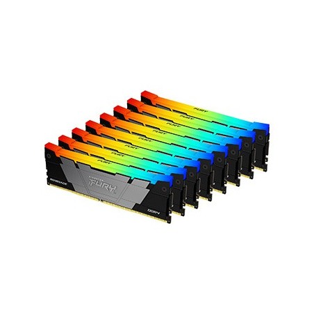 Kingston Technology FURY 256 Go 3200 MT s DDR4 CL16 DIMM (Kits de 8) Renegade RGB