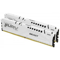 Kingston Technology FURY Beast 32 Go 5600 MT s DDR5 CL40 DIMM (Kits de 2) White XMP