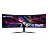 Samsung Odyssey Neo G9 G95NC LED display 144,8 cm (57") 7680 x 2160 pixels Dual UHD Noir, Blanc